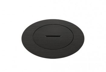 ROUND arpi vloerstopcontact 2p met aarding 16a ip66 black