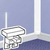 LEGRAND legrand embout autobloquant gauche ou droit pour dlp 20 x 12.5mm