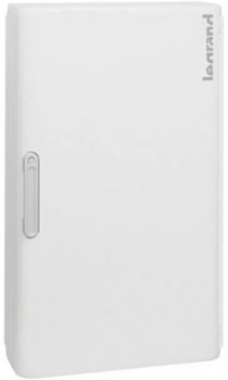 coffret saillie xl³ 125 - 4 rangées 72 modules porte opaque blanche