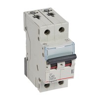disjoncteur tx³ 3000a 2p c40 230/400v - 2 modules