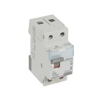 interrupteur différentiel tx³ 2p 300ma 63a type a - 2 modules