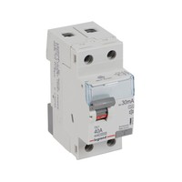 LEGRAND differentieelschakelaar tx³ 2p 30ma 40a type a - 2 modules