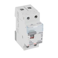 LEGRAND differentieelschakelaar tx³ 2p 30ma 63a type a - 2 modules
