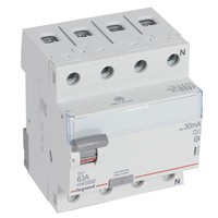 LEGRAND differentieelschakelaar tx³ 4p 30ma 63a type a - 4 modules