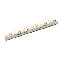 aansluitrail met vorken 2p 56 modules - 16mm²