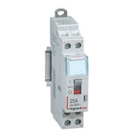 cx³ vermogencontactor 230 v - 2pol. 250 v - 25 a - 2 no - 1 module