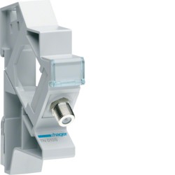 HAGER module coax fiche f ( jack ) HAGER module coax fiche f ( jack )