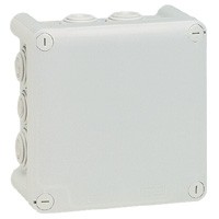aftakdoos plexo vierkant ip 55 deksel met kwartslagsluiting
