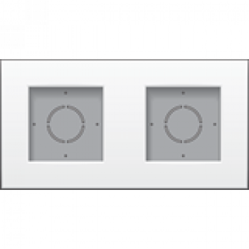 IP 21 niko boîtier vide apparent pour 2 mechanismes IP 21 niko boîtier vide apparent pour 2 mechanismes