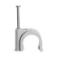 nagelklem ronde kabel 10 mm spijker 30 mm doos 100 stuks