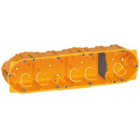 LEGRAND Batibox boîte d'encastrement pour 4 mechanismes 40mm LEGRAND Batibox boîte d'encastrement pour 4 mechanismes 40mm