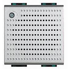 BTICINO living light sonnerie electronique 3 tonalités avec réglage frontal du volume 12v 2 modules alu BTICINO living light sonnerie electronique 3 tonalités avec réglage frontal du volume 12v 2 modules alu