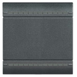 BTICINO living light touche 2 fonctions 2 modules (poussoir d'une pièce) noir BTICINO living light touche 2 fonctions 2 modules (poussoir d'une pièce) noir