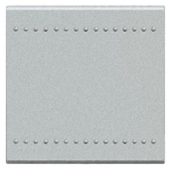 BTICINO living light touche 2 fonctions 2 modules (poussoir d'une pièce) alu