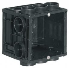HELIA inbouwdoos 50mm met 2 schroeven (10 stuks )