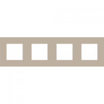 NIKO PURE plaque de recouvrement pure quadruple horizontal/vertical NIKO PURE plaque de recouvrement pure quadruple horizontal/vertical