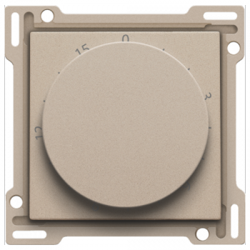 NIKO PURE niko afwerkingsset voor timer regelbaar tot 15 min champagne coated (157)