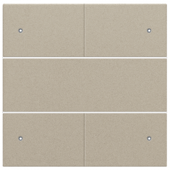 niko afwerkingsset voor 4-voudige potentiaalvrije drukknop 24v met leds champagne coated (157)