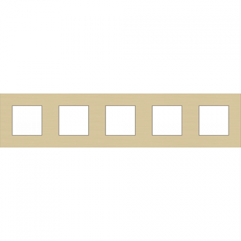 NIKO PURE plaque de recouvrement pure quintuple horizontal/vertical NIKO PURE plaque de recouvrement pure quintuple horizontal/vertical