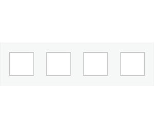 plaque de recouvrement pure quadruple horizontal/vertical