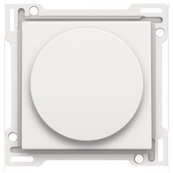 niko afwerkingsset voor draaiknopdimmer of snelheidregelaars incl.draaiknop white coated (154)