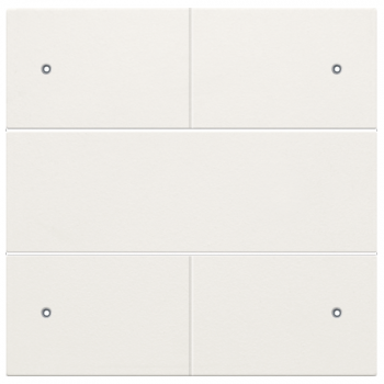 niko afwerkingsset voor 4-voudige potentiaalvrije drukknop 24v met leds white coated (154)