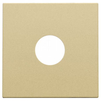 niko afwerkingsset voor enkelvoudige coaxaansluiting gold coated (221)