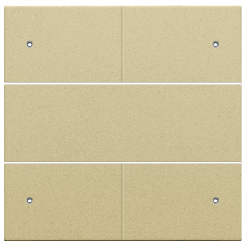 niko afwerkingsset voor 4-voudige potentiaalvrije drukknop 24v met leds gold coated (221)