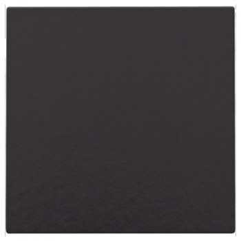 niko spuitwaterdichte blindplaat 45 x 45 mm piano black (200)