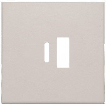 niko afwerkingsset voor dubbele smart usb-a en usb-c lader grijs (102)