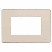 BTICINO magic plaque recouvrement 3 modules ( 2 carré + 1) pour support 503sa BTICINO magic plaque recouvrement 3 modules ( 2 carré + 1) pour support 503sa