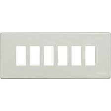 BTICINO magic plaque recouvrement 6 modules pour support 506ls BTICINO magic plaque recouvrement 6 modules pour support 506ls