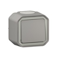plexo ip55 tweepolige schakelaar compleet met opbouwdoos