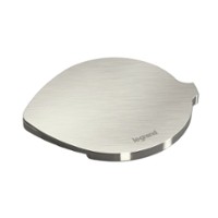incara meubilair inbouw contactdoos 2p+a met snoer 2m en deksel in metaal rvs