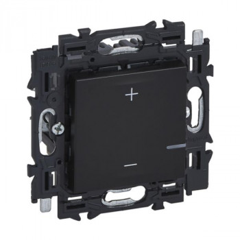 LEGRAND valena dimmer 2 draads zonder nulleider (zwart)