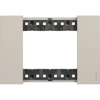 BTICINO living now plaque 3 modules couleur sable