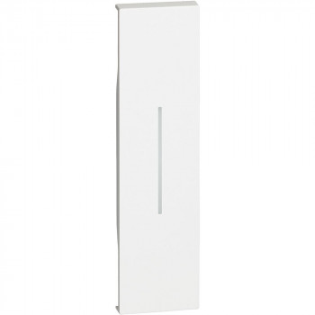 BTICINO living now touche standard pour commande 1 module blanc