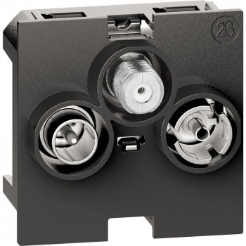 BTICINO living now prise tv/r/sat 2 modules BTICINO living now prise tv/r/sat 2 modules