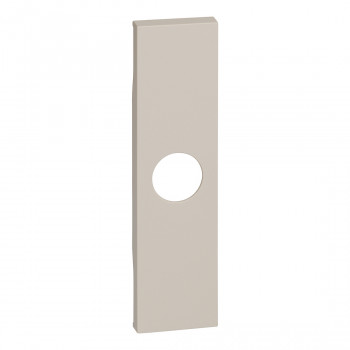 living now enjoliveur pour prise tv couleur sable 1 module