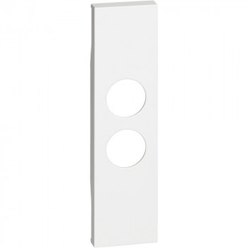 BTICINO living now enjoliveur pour prise tv-sat 1 module blanc BTICINO living now enjoliveur pour prise tv-sat 1 module blanc