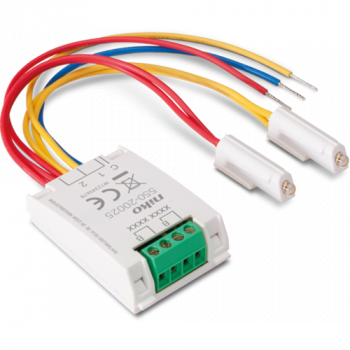 niko interface bouton poussoir pour 1 ou 2 entrées avec led témoins