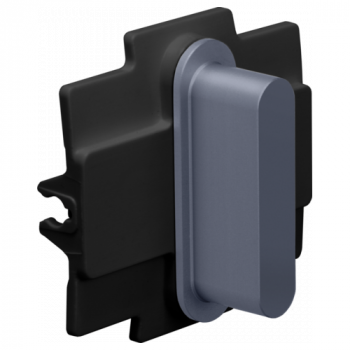 rocker voor enkel schakelfuncties alu blue grey (226)