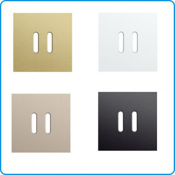 rocker toutes les plaques de recouvrements pour fonction de commutation, prises et fonctions 45 x 45