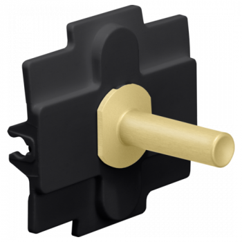 toggle pour 1 fonction interrupteur simple alu gold (227)