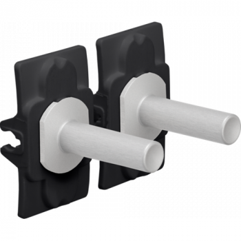 toggle set pour 1 fonction interrupteur double alu grey (155)