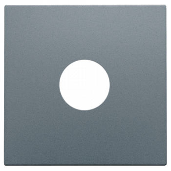 niko afwerkingsset voor enkelvoudige coaxaansluiting tv blue grey coated (220)