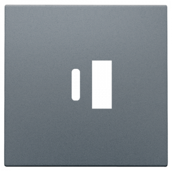 niko afwerkingsset voor dubbele smart usb-a en usb-c lader blue grey coated (220)