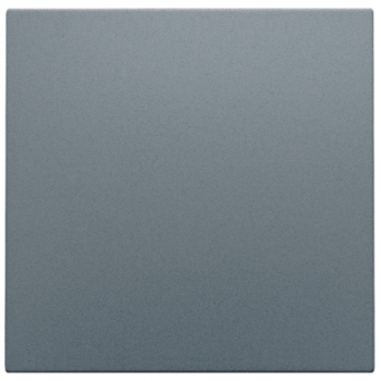 niko afwerkingsset voor een enkelvoudige elektronische schakelaar of drukknop blue grey coated (220)