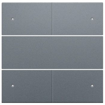 niko afwerkingsset voor 4-voudige potentiaalvrije drukknop 24v met leds blue grey coated (220)