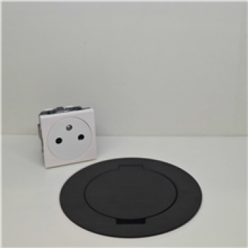 arpi l ip64 prise de sol 2p+terre avec couvercle à charnière (18)